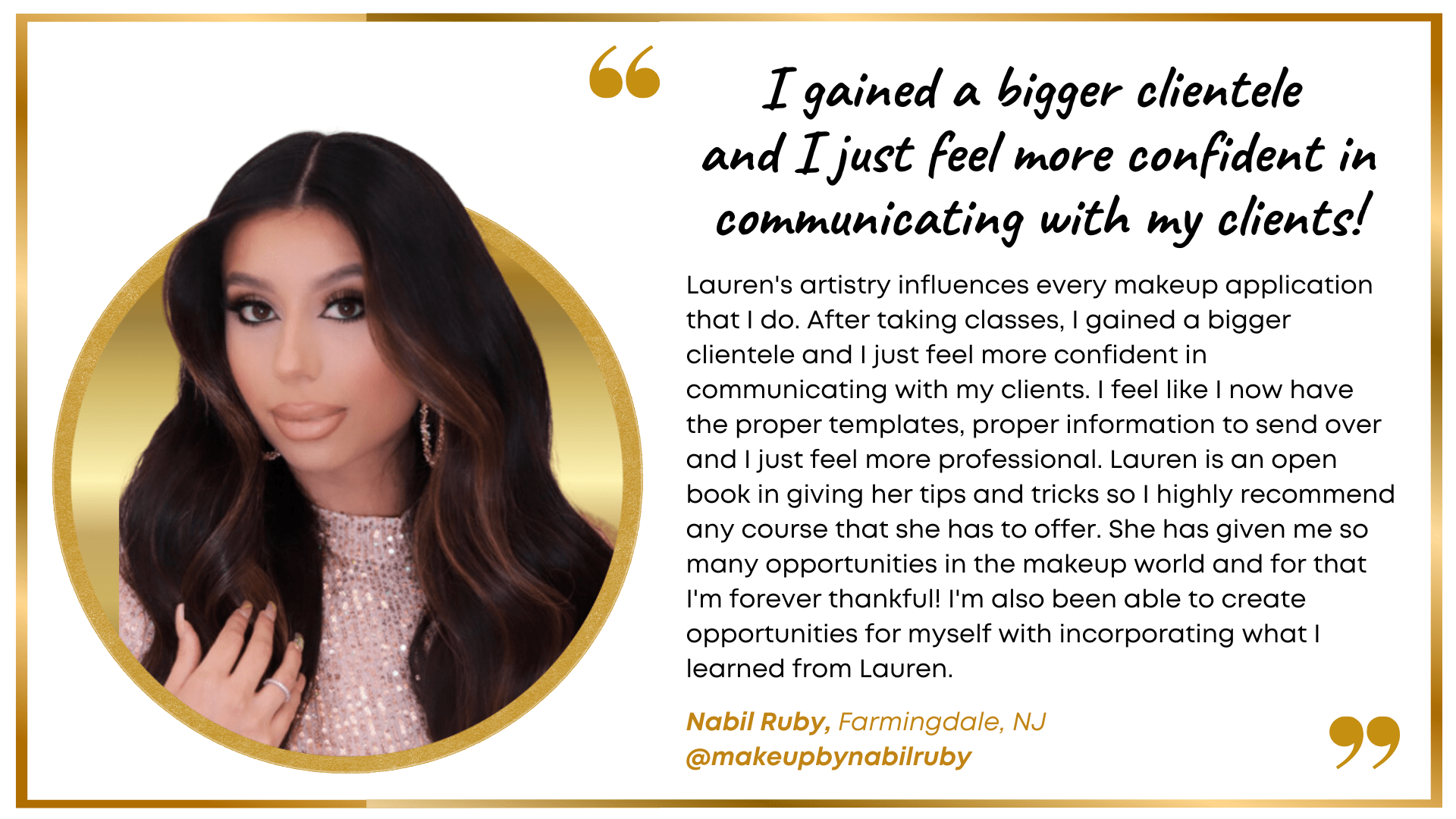 Testimonial Review Card 3