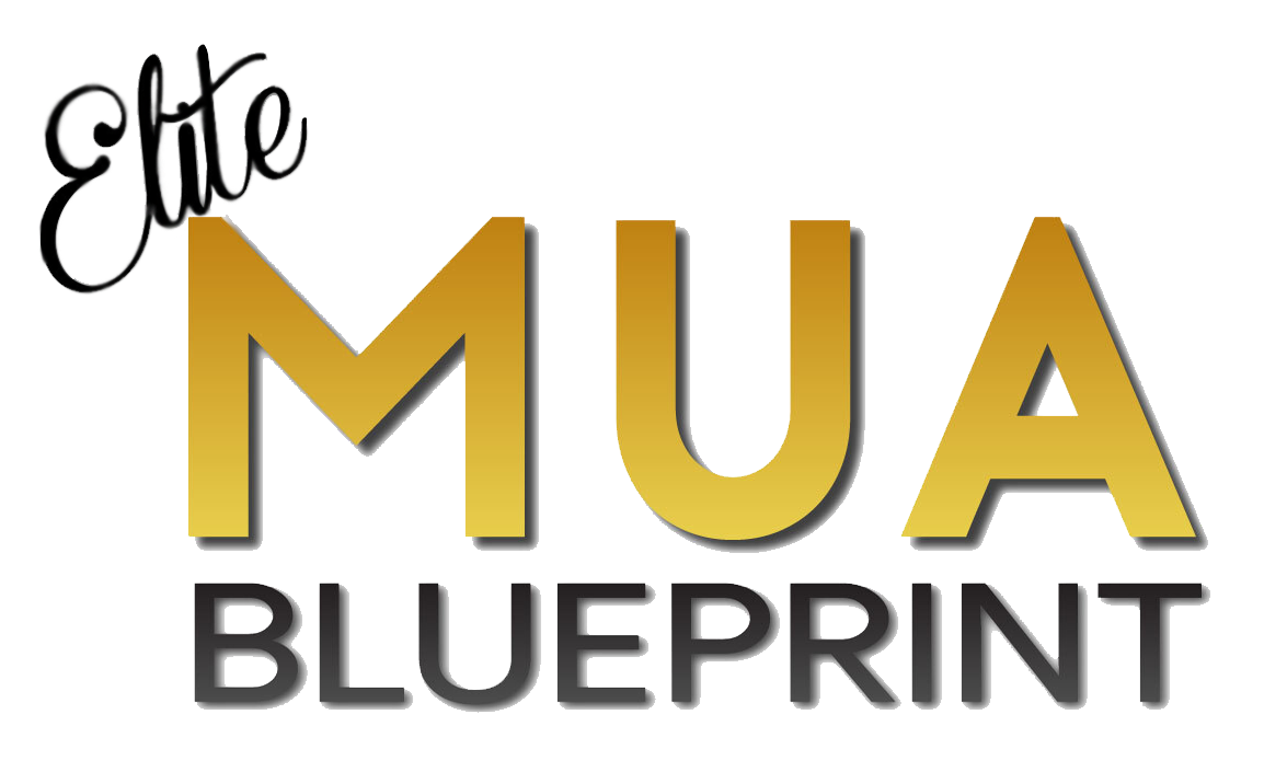 Elite MUA Blueprint Branding Logo